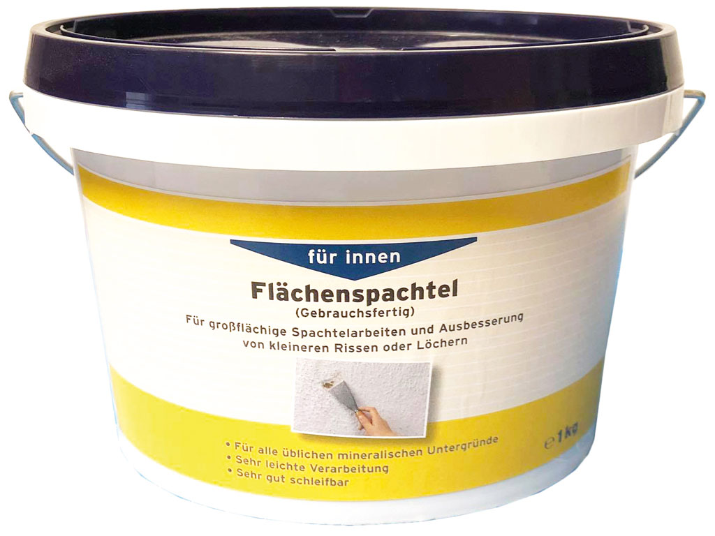 Flächenspachtel innen gebrauchsfertig
