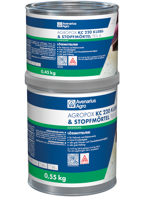 Agropox KC 220 Klebe- und Stopfmörtel