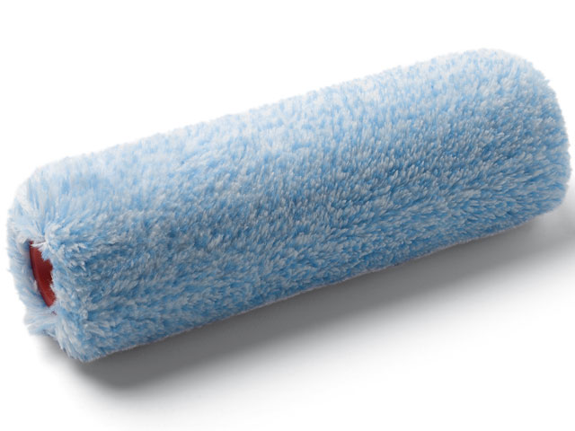 Farbwalze Blaustreif, gepolstert