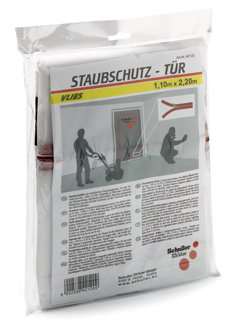 Staubschutztür
