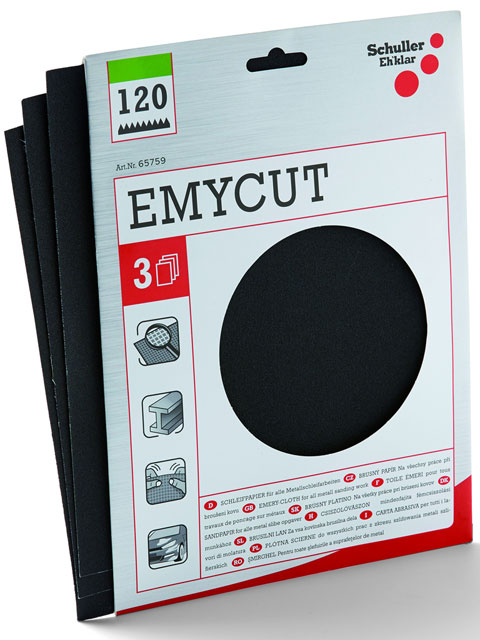 3x Schmirgelleinen, EASYCUT