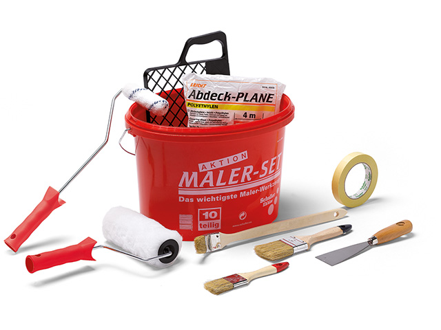 Malerset, 10tlg.