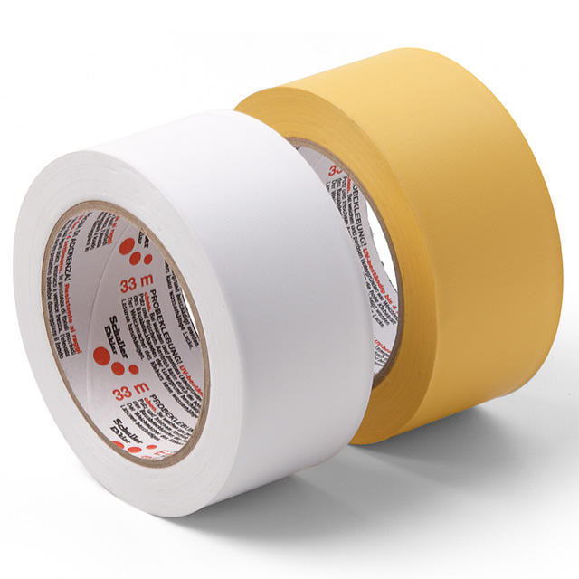 Bauklebeband PVC, quergerillt