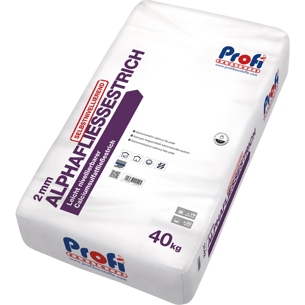 PROFI ALPHAFLIESSESTRICH 2 MM CA-C20-F4 (E225)