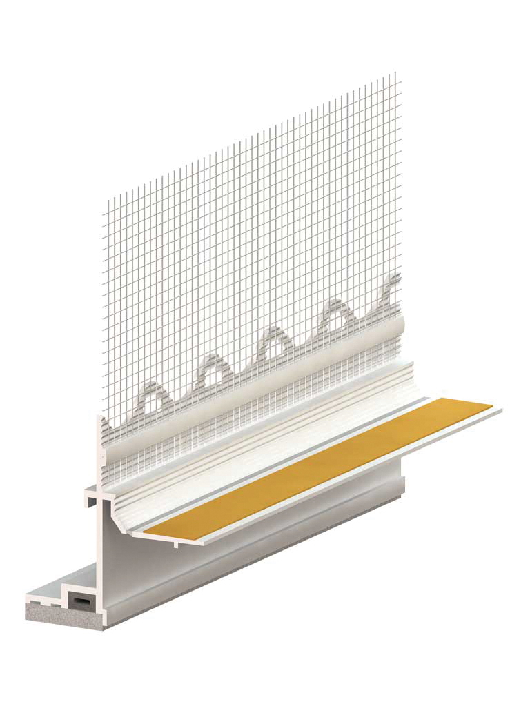 PROFI FENSTERANSCHLUSSPROFIL 3D ALUSCHALE PLUS