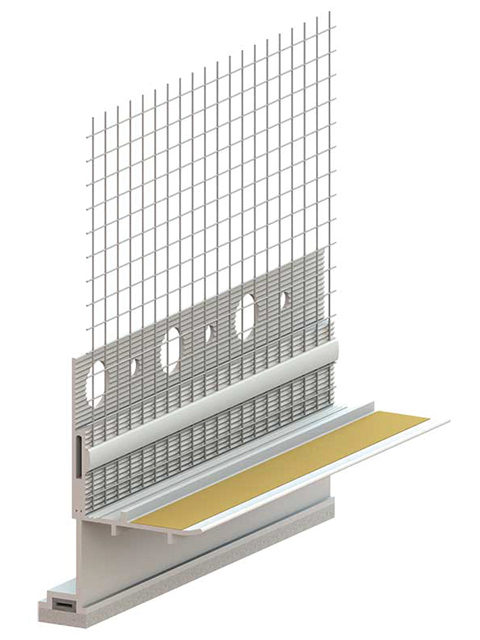 PROFI FENSTERANSCHLUSSPROFIL 3D ALUSCHALE FLEX SMALL