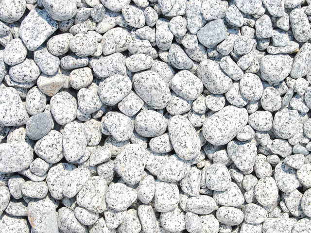 Granitzierkiesel, Salz & Pfeffer