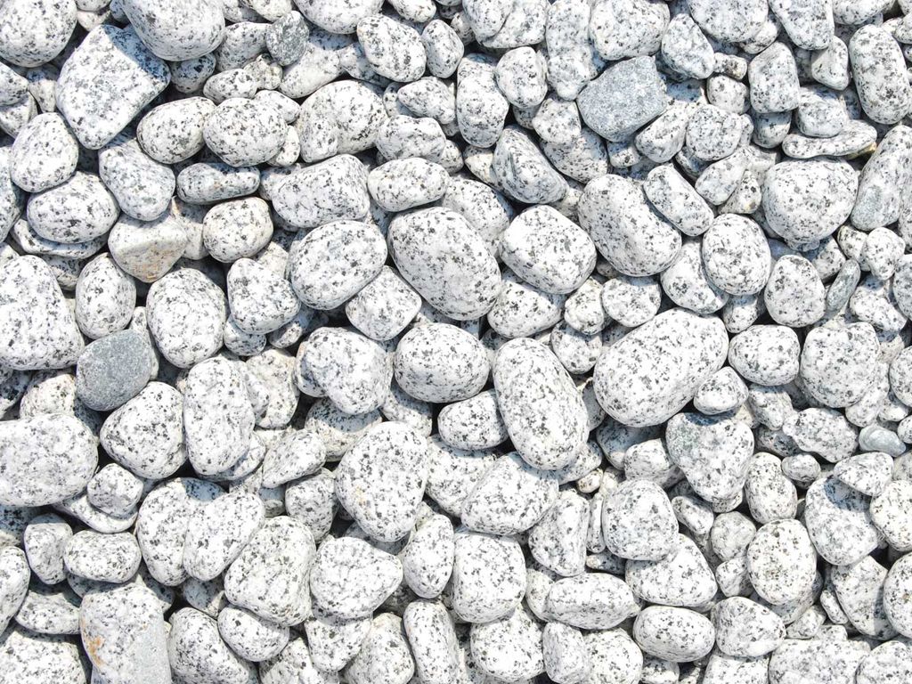 Granitzierkiesel, Salz & Pfeffer