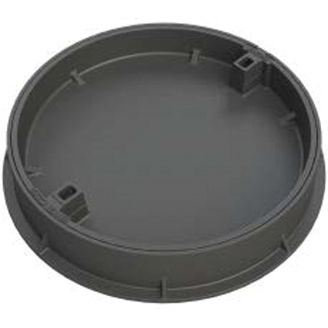 Deckel GE zum Auspflastern, Rahmen GE rund