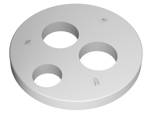 HYDRO-CLEAN HCPS Pumpschacht DN 2500 - Flachabdeckung