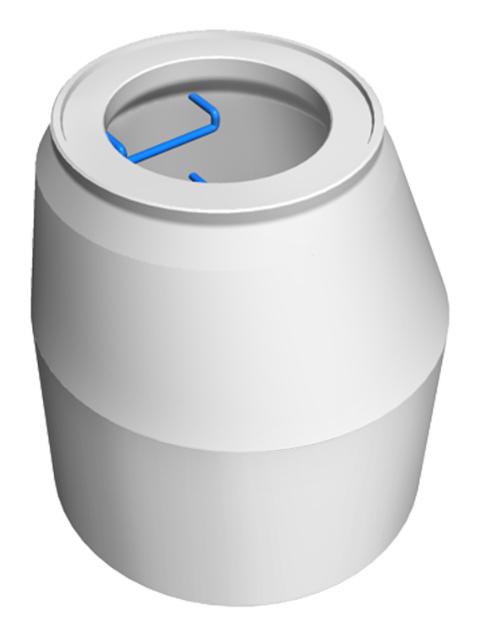 Schacht DN1000 - Schachtkonus mit Poly-Alu Bügel