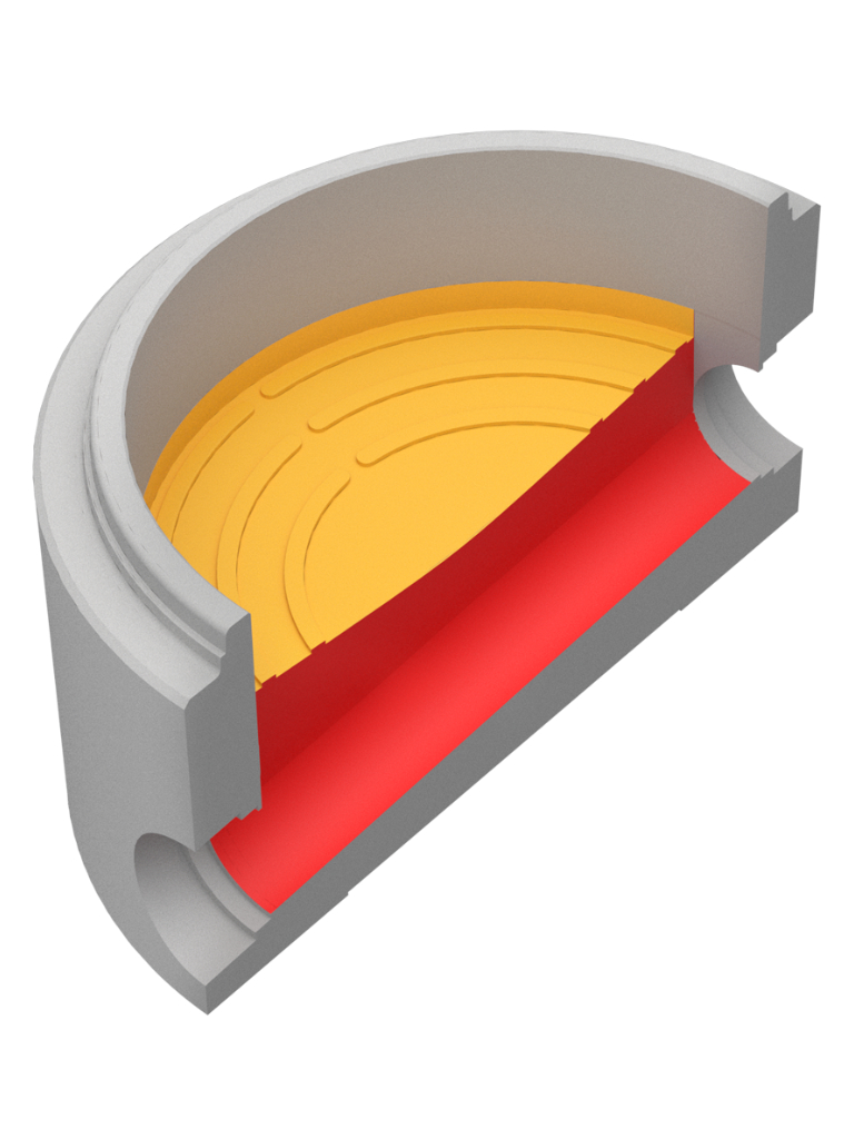 Ausprägungen für Schachtbodenteile DN1000, DN 800 u. DN600 - Ausprägung für Gefälle im Schachtgerinne