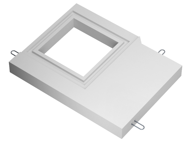 Rechteckschacht Graz 800x1200 - Abdeckung