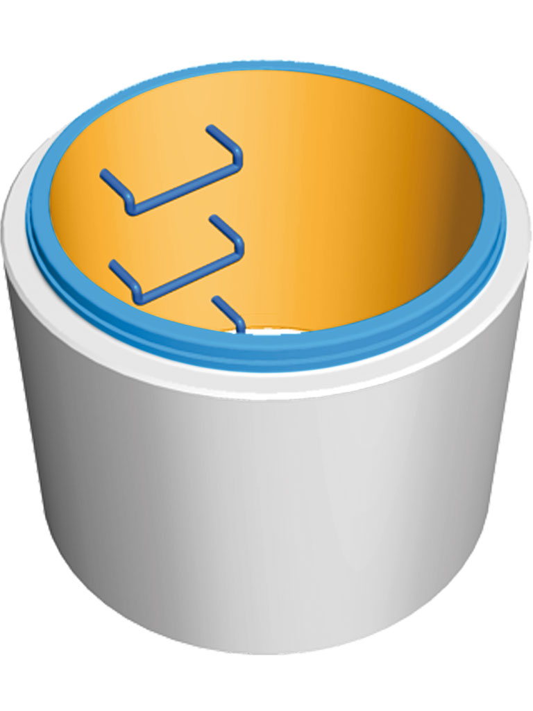 Schacht DN1000 - PMA-Schachtring mit Poly-Bügel