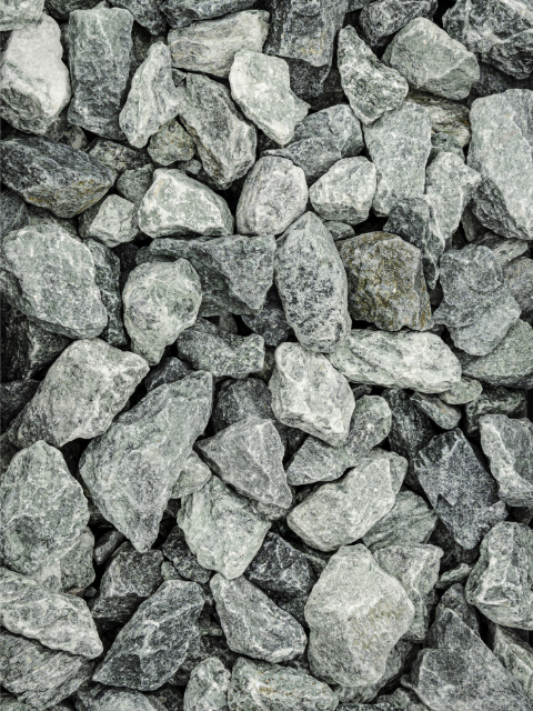 Bruchsteine, grün