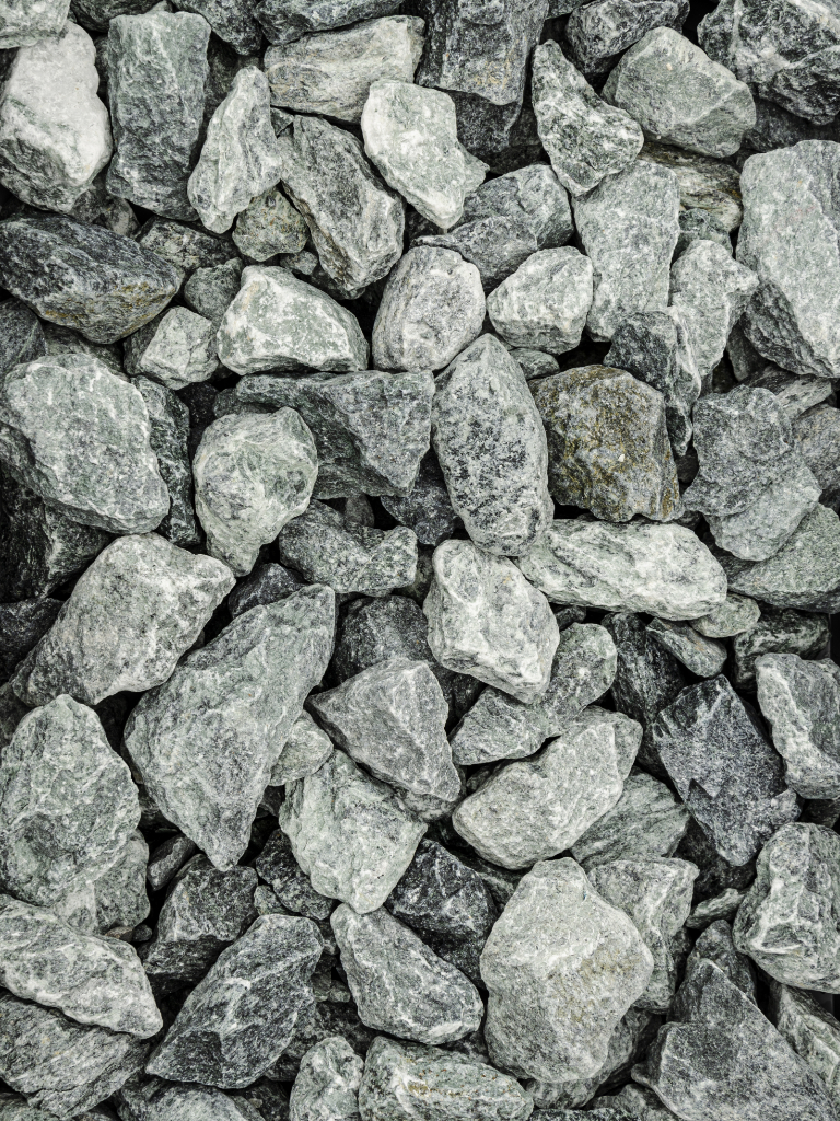 Bruchsteine, grün