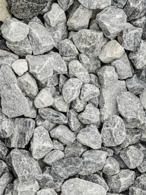 Bruchsteine, donaublau