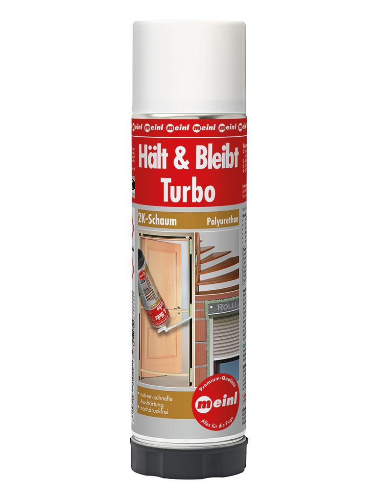 Hält & Bleibt Turbo 2-K-Polyurethanschaum