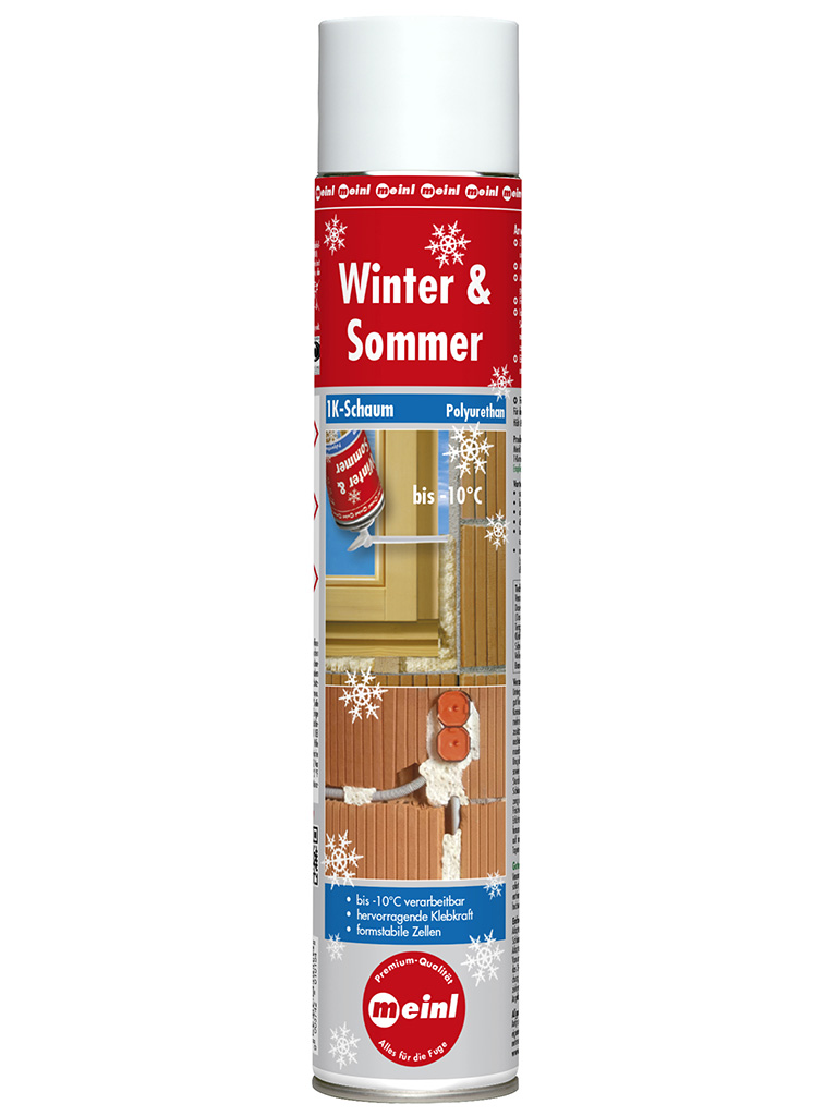 Winter & Sommer 1-K-Polyurethanschaum