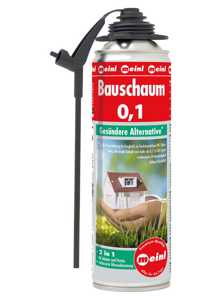 Bauschaum 0,1 (2 in 1 f. Adapter u. Pistole)*