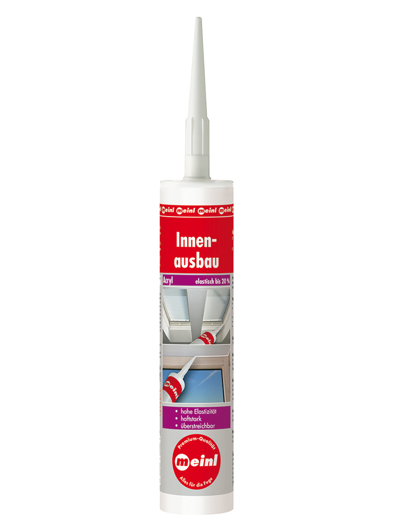 Innenausbau Acryl, elastisch bis 20%