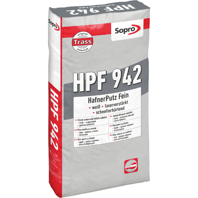 Sopro HPF 942 HafnerPutz Fein mit Trass