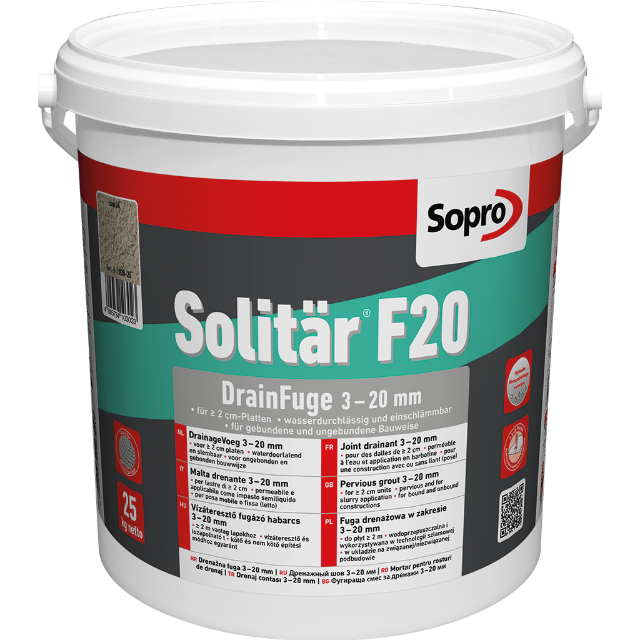 Sopro Solitär F20 DrainFuge 5 - 20 mm