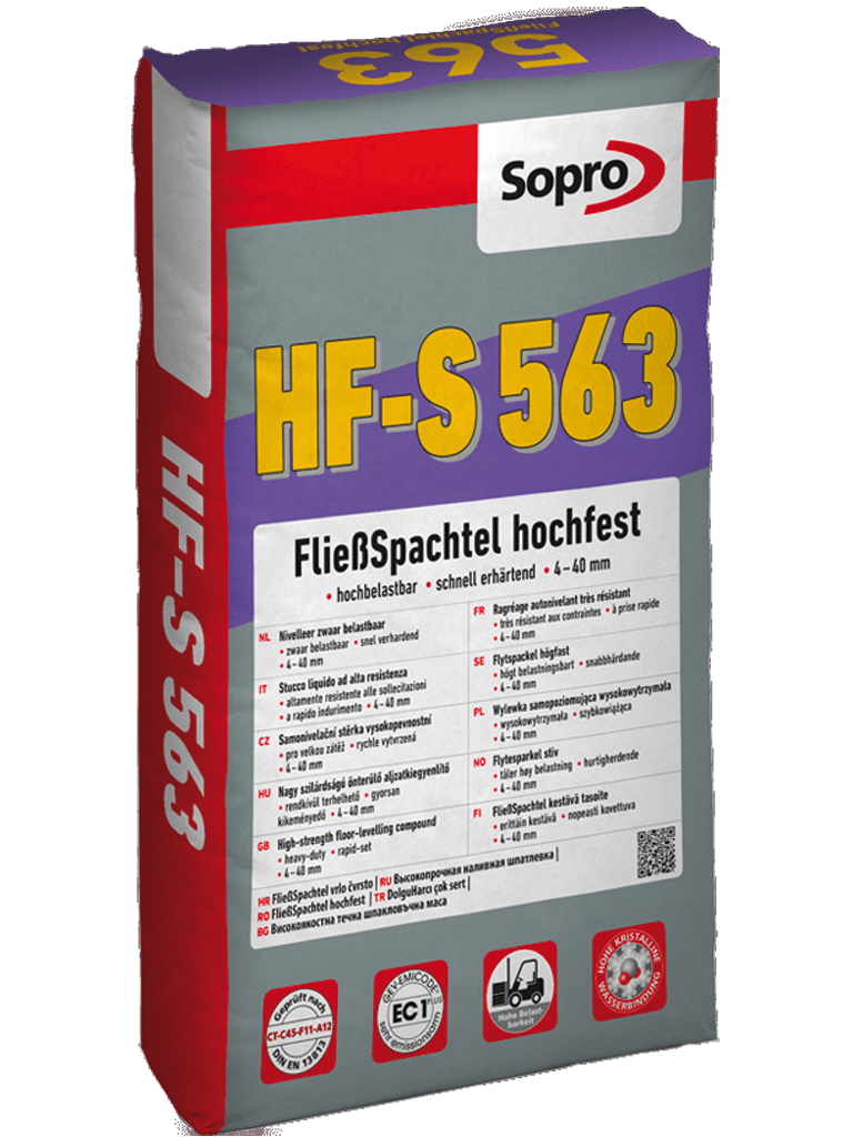Sopro FließSpachtel hochfest HF-S 563