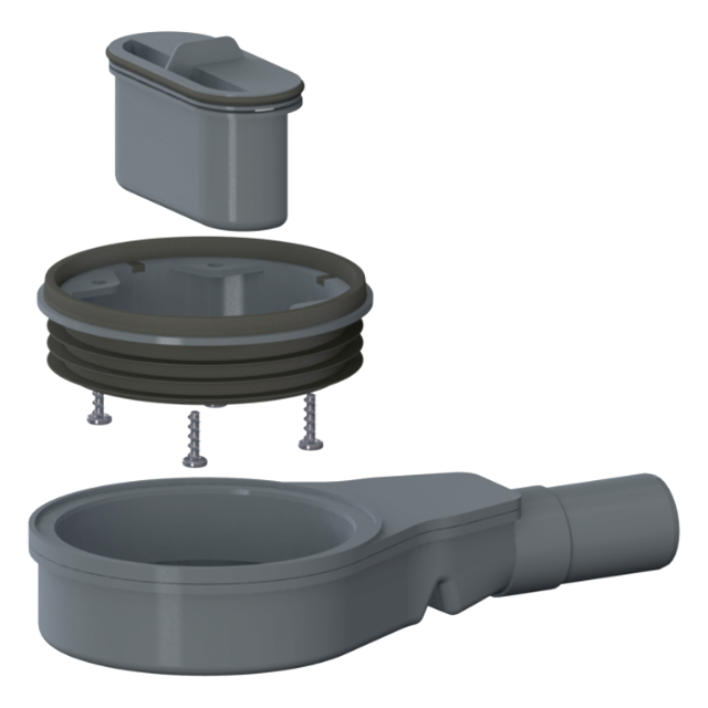 Sopro ShowerBase Line Ablauf waagerecht flach DN 40