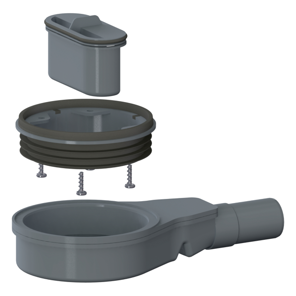 Sopro ShowerBase Line Ablauf waagerecht flach DN 40