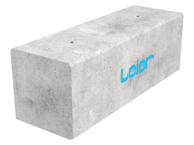 Betonblockstein Flach