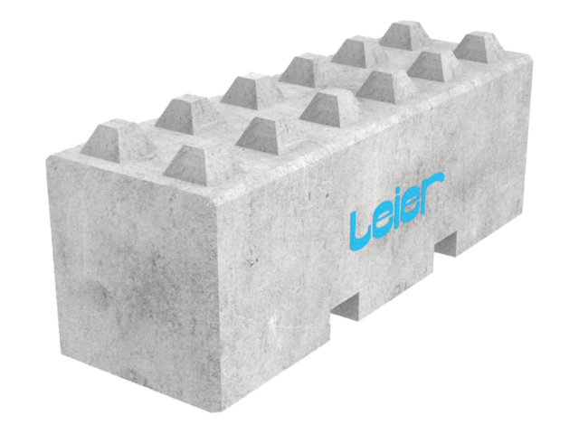 Betonblockstein Staplertaschen