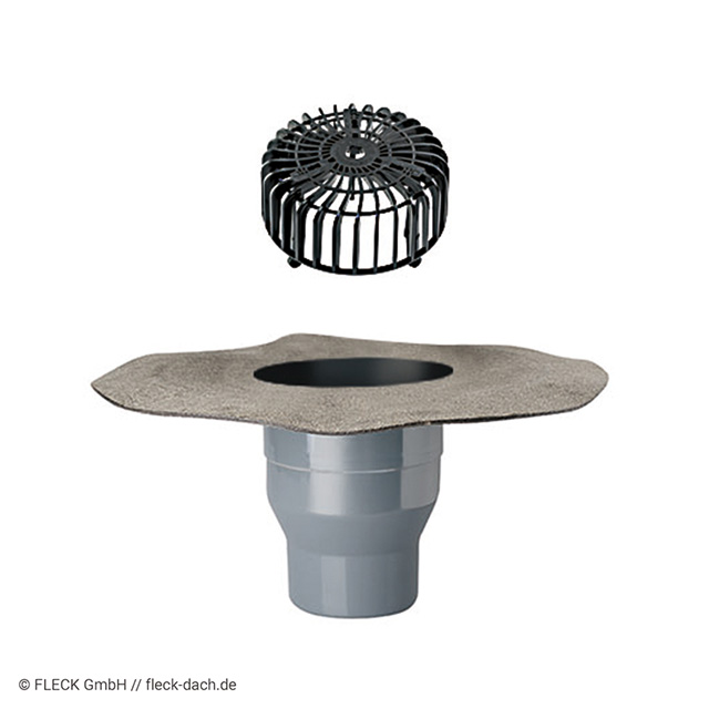 FLECK Flachdach-Gully